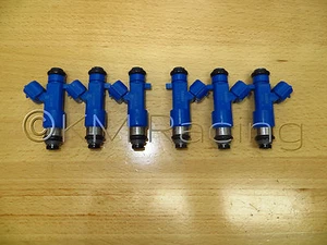6x New Denso 550cc Fuel Injectors for 2009-17 Nissan GT-R: G37 350Z 370Z Upgrade - Picture 1 of 8