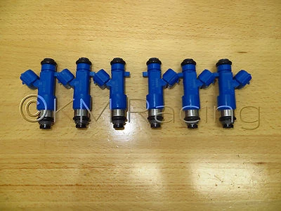 6x New Denso 550cc Fuel Injectors for 2009-17 Nissan GT-R: G37 350Z 370Z Upgrade - Image 1 of 4
