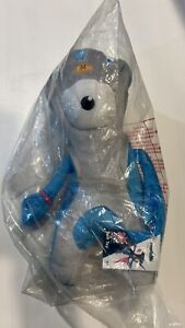 London 2012 Paralympic Games Mandeville Plush Mascot Toy Blue Doll Olympics 12"