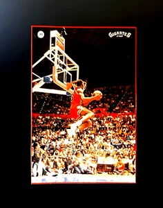 RARE 1987 Gigantes De La NBA Jumbo Hand Cut #33 Michael Jordan Spanish HOF - Picture 1 of 3
