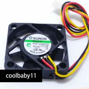 Sunon KDE1204PFV2 fan 12V 1.0w 3Pin 40*40*10mm 4010 cooling fan - Afbeelding 1 van 3