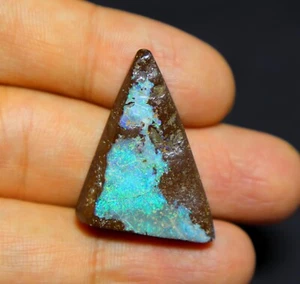 50.Ct Australian Boulder Opal Smooth Cabochon Loose Gemstone 31X24X8MM Fancy - Picture 1 of 6