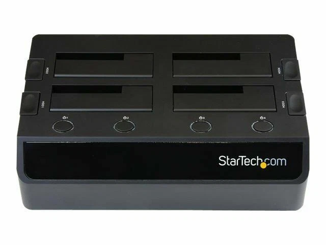 StarTech SDOCK4U33 USB 3.0 to 4-bay SATA 6gbps Hard Drive Docking Station