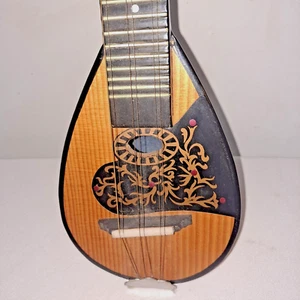 Vintage Hand painted Mini Mandolin 20” - Picture 1 of 7
