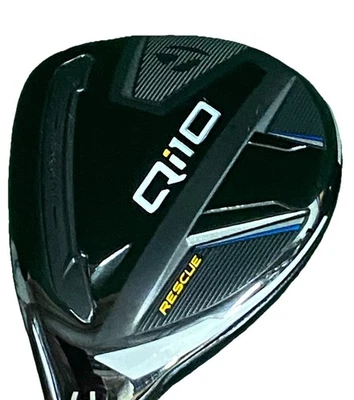 Taylormade Qi10 LH 4 Rescue Hybrid 22* Lefty Club Head Only Mint Component - Image 1 of 4