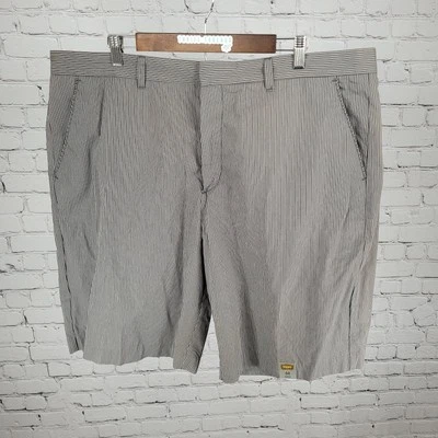 Pantalones Cortos Chinos Carga Ligeros 100% Algodón Gris Rayas The Foundry Talla 44 Nuevos con Etiquetas Foto 1 de 4