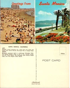 VTG Postcard - SANTA MONICA, CALIFORNIA - Afbeelding 1 van 1