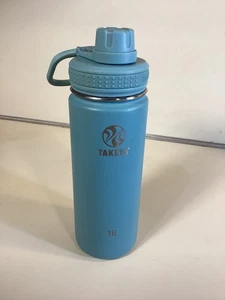 Takeya Actives Water Bottle with Spout Lid 18oz Insulated - Blue - Picture 1 of 9