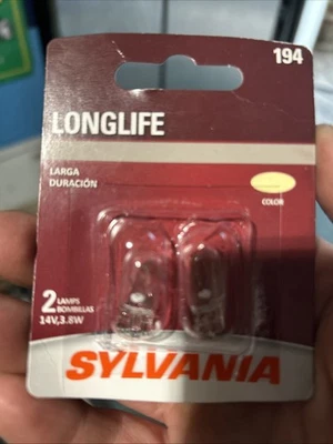SYLVANIA - 194 Long Life Miniature - Bulb, Ideal for Interior Lighting –...  - Image 1 of 2