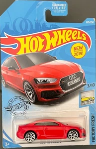 HOT WHEELS FACTORY FRESH AUDI RS 5 COUPE RED 225/250. SEE COMBINED OFFERS! - Picture 1 of 1