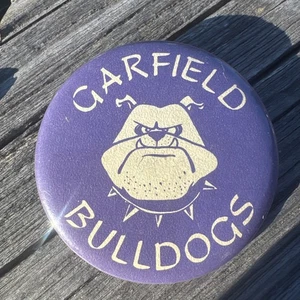 Garfield Bulldogs Seattle High School button pin 1964 - Picture 1 of 2
