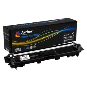 Arthur Imaging Toner Cartridge Replacement For Brother TN221 BK New Sealed - Picture 1 of 2