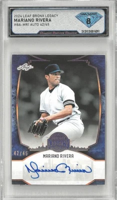 2024 Leaf A Bronx Legacy MARIANO RIVERA Auto Bronze/45 💎 DSG 8 casi nuevo/como nuevo Foto 1 de 2