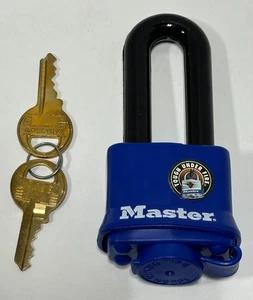 Master Lock Lucchetto Resistente Copertura Resistente alle Intemperie 312 DLH - Foto 1 di 5