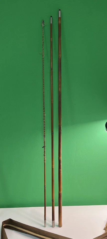 Vintage Heddon 12’ Bamboo Fishing Rod Pole - Изображение 1 из 4