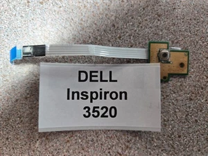 Dell Inspiron 15 (3520) 15.6 inch Laptop Power Button Board w/ Flex Cable - Picture 1 of 2