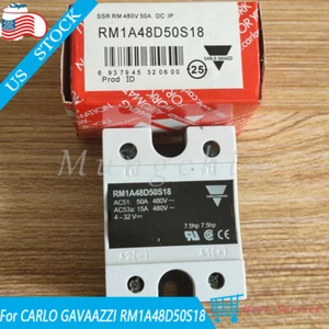 2PCS For Carlo Gavazzi RM1A48D50S18 SSR Solid State Relay 4-32V US Stock - Picture 1 of 8