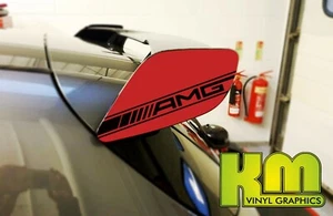 Mercedes Custom AMG Wing Spoiler Graphics - A Class A35 A45 GLA - Picture 1 of 1