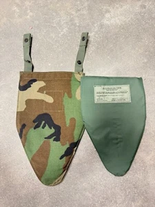 USGI Groin Protector Woodland Camouflage With Inserts - Size Small/Medium - Picture 1 of 3