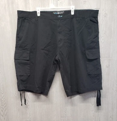 Pantalones Cortos Enyce Para Hombre Se Ajusta a 50 Carga Hip Hop Calle Deletrear Hombre Grande Negro 52 Foto 1 de 4