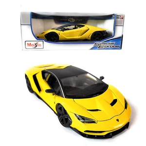 Maisto Yellow Lamborghini Centenario Kids Model Diecast Collector Toy Car 1:18 - Picture 1 of 11