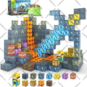 Magnet Tiles magnetic Building Blocks Toys for Kids GIFT SET Mag-Genius 32pc - Picture 1 of 6