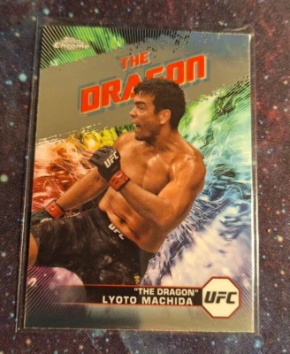 Lyoto Machida 2024 Topps Chrome UFC "The Dragon" #AKA-3 - Image 1 of 2