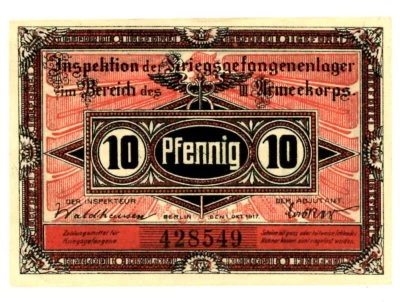 Germany/Pow… Campbell 2964 … 10 Pfenning … 1917 … *AU* - Image 1 of 2