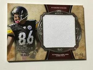 2011 TOPPS FIVE STAR FSJJR-HW GAME USED JERSEY STEELERS HINES WARD #63/88 % - Bild 1 von 2