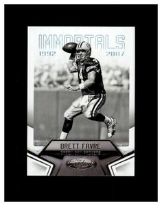 2016 Certified Mirror Silver #119 Brett Favre IMM 436/499 GREEN BAY PACKERS