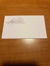 ULISES SOLIS - BOXER  - AUTOGRAPH SIGNED - INDEX CARD -AUTHENTIC - A4252