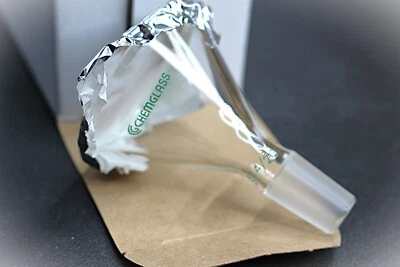 50mm Powder Funnel 14/20 Inner Joint CG-1720-10 Chem Glass NEW. - Image 1 of 3