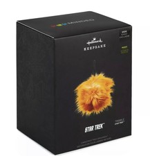 New! SDCC 2020 Hallmark Star Trek TRIBBLE Fabric  Ornament with Sound and Motion