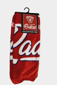 Northwest NCAA Radford Highlanders Royal Plush Throw Blanket New 50" x 60" - Picture 1 of 5