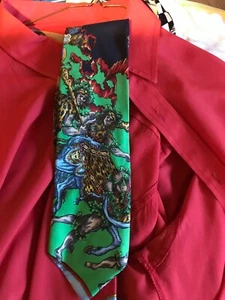Rare Versace Troll necktie for the collector in excellent condition - Picture 1 of 10
