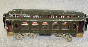 Pre-war Lionel Train Standard Gauge Parlor Car 18 Olive Green NY Central Lines - Picture 1 of 13