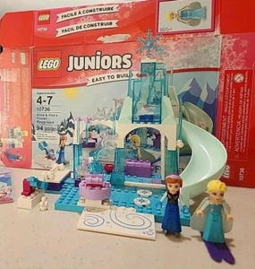 LEGOS 10736 JUNIOURS: Anna and Elsa's Frozen Playground (w/ box and manual) - Picture 1 of 6