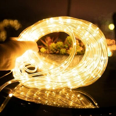 Outdoor Solar Powered 100LED String Light Garden Path Yard Decor Lamp Waterproof - Image 1 of 4