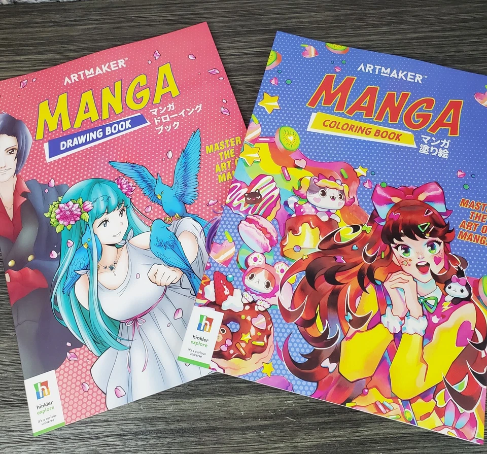 Manga Drawing Book - Multiple Copies Available (ArtMaker 2023) Hinkler Pty Ltd.
