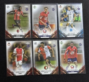2024 Topps Chrome UEFA Champions league - Lot of (6) Rookies  - Picture 1 of 4