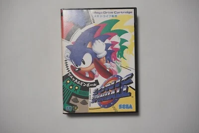 Sega Mega Drive Sonic Spinball boxed + Reg Japan MD game US Seller - Image 1 of 4