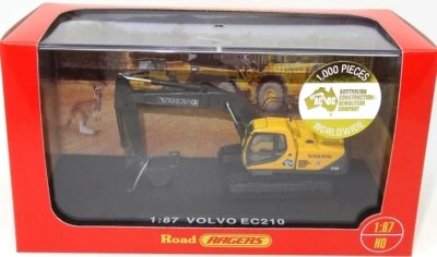 1:87 VOLVO CONSTRUCTION HYDRAULIC EXCAVATOR -  NEW DIECAST IN DISPLAY CASE - Image 1 of 3