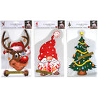 Gebäck- und Geschenktüte 3D, 3 weihnachtliche Designs, 12er Set, je 18 x 29 cm