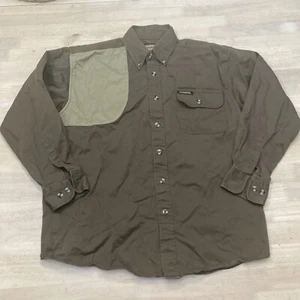 Men's Remington Green Right Handed Shooting Hunting Shirt Size Medium - Picture 1 of 7