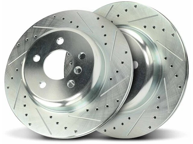 Juego de rotor de freno trasero para BMW 535d 2014-2016 3,0 L 6 cilindros base 89PFSG Foto 1 de 1