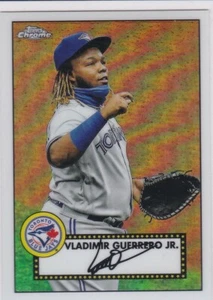 Tarjeta de béisbol VLADIMIR GUERRERO JR. Topps cromo refractor TORONTO BLUE JAYS - Imagen 1 de 2