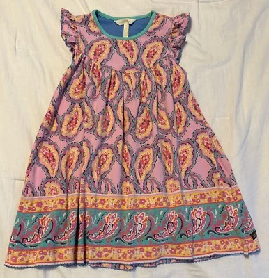 Matilda Jane Paisley Please Pearl Dress EUC Girls Dream Chasers Size 8 - Image 1 of 2