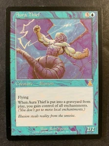 1999 URZAS DESTINY *AURA THIEF* MAGIC THE GATHERING CARD MINT COND (AA) D 111321 - Picture 1 of 2