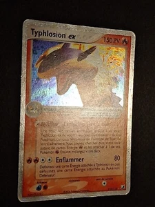 Carte Pokémon Typhlosion ex 110/115 Ex Forces Cachées Français - Picture 1 of 20