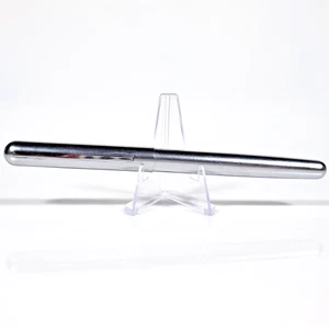 Vintage Waterman France CT Fountain Pen Brushed Stainless Steel F Stainless Nib - Picture 1 of 12